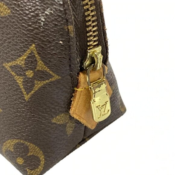 Auth LOUIS VUITTON Pochette Cosmetic PM M47515 Monogram - Picture 5 of 8